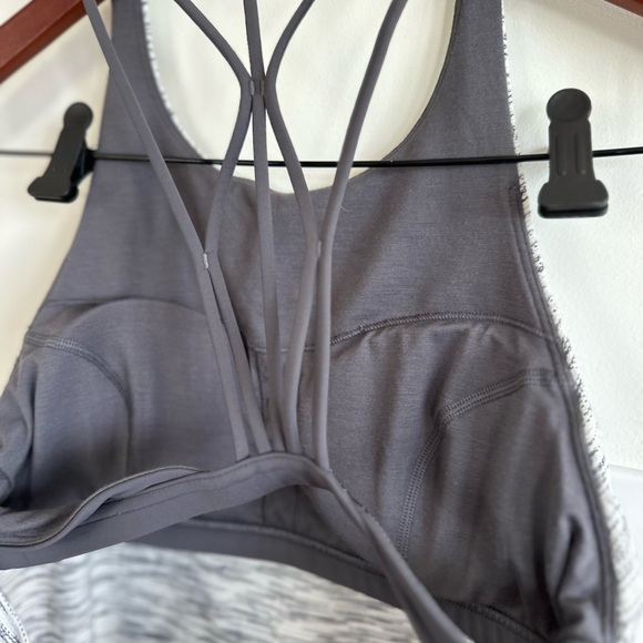 NWOT white & grey lululemon tank top - Picture 7 of 10